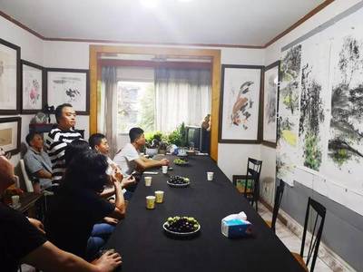 水墨·郫都創(chuàng)作交流會(huì)在醉荷堂藝術(shù)工作室圓滿召開，共繪新時(shí)代文化圖景